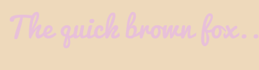 Image with Font Color E8C0D9 and Background Color EED9BB